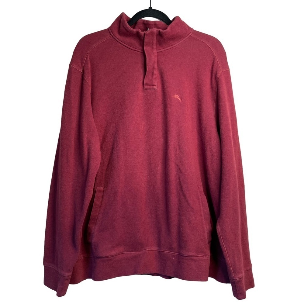 Men's Red Pullover Shirt